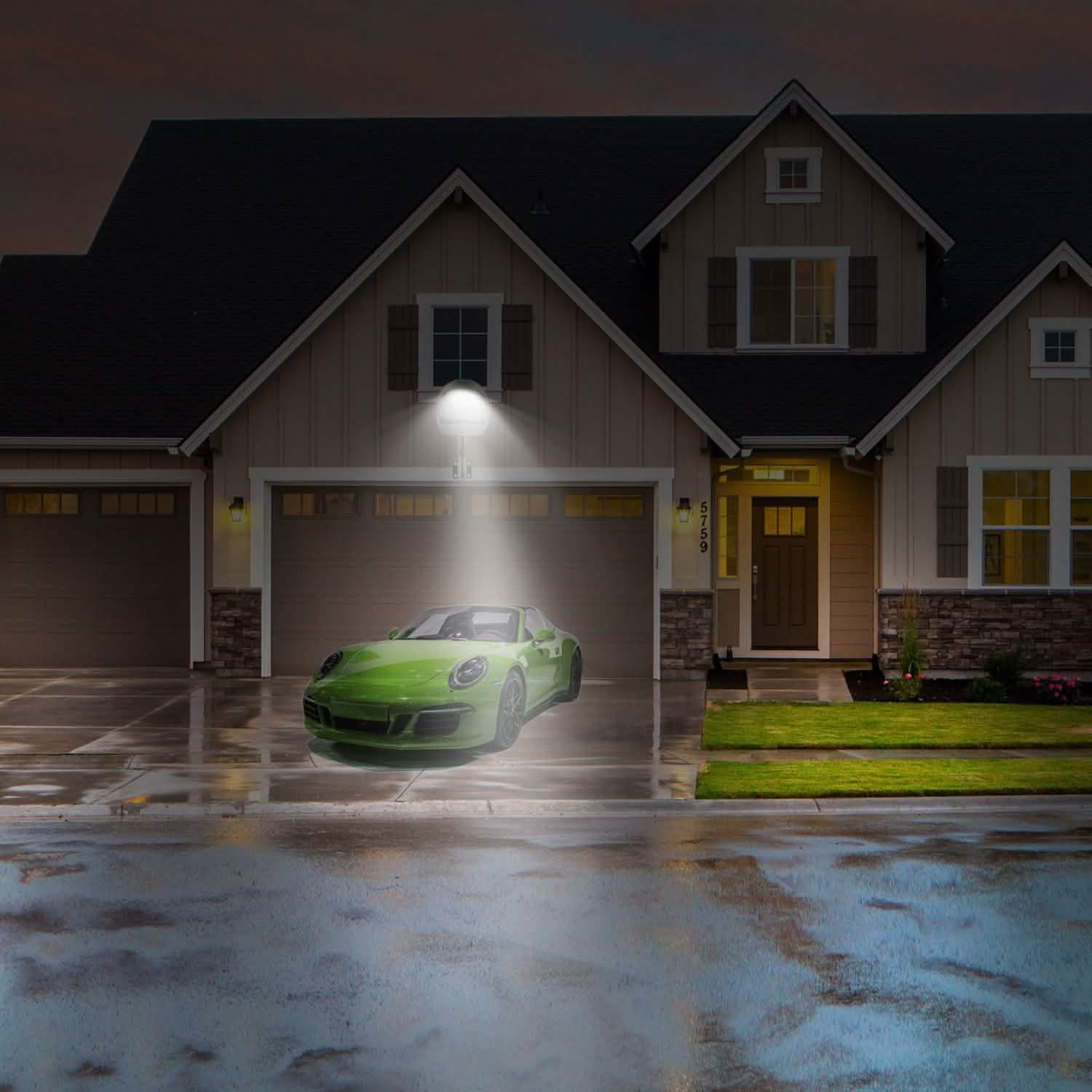 Wall Pack LED Lights 144LEDs Photocell Sensor Street Lamp IP65 Waterproof Lighting & Decor - DailySale