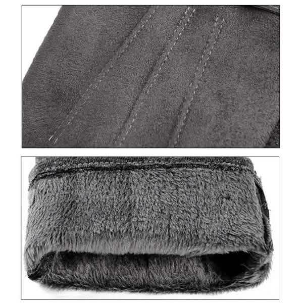 Warm Velvet Cold-Proof Gloves Thermal Touch Phone Screen Sports & Outdoors - DailySale