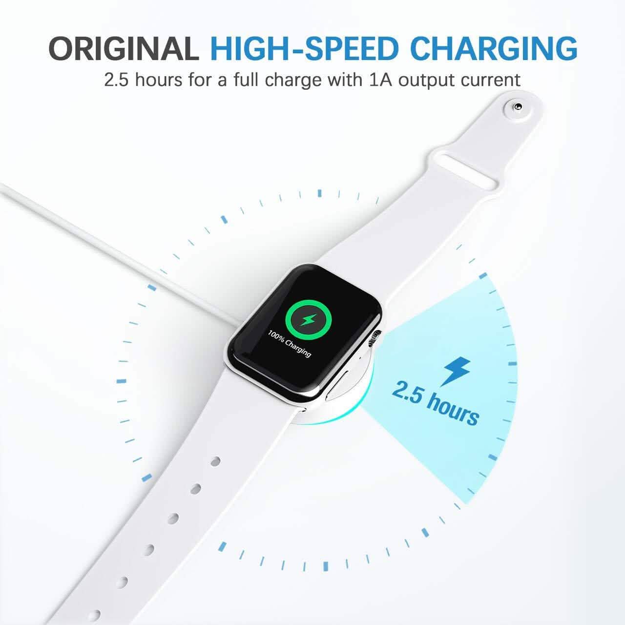 Watch Charger Magnetic Charging Cable for iWatch Mobile Accessories - DailySale