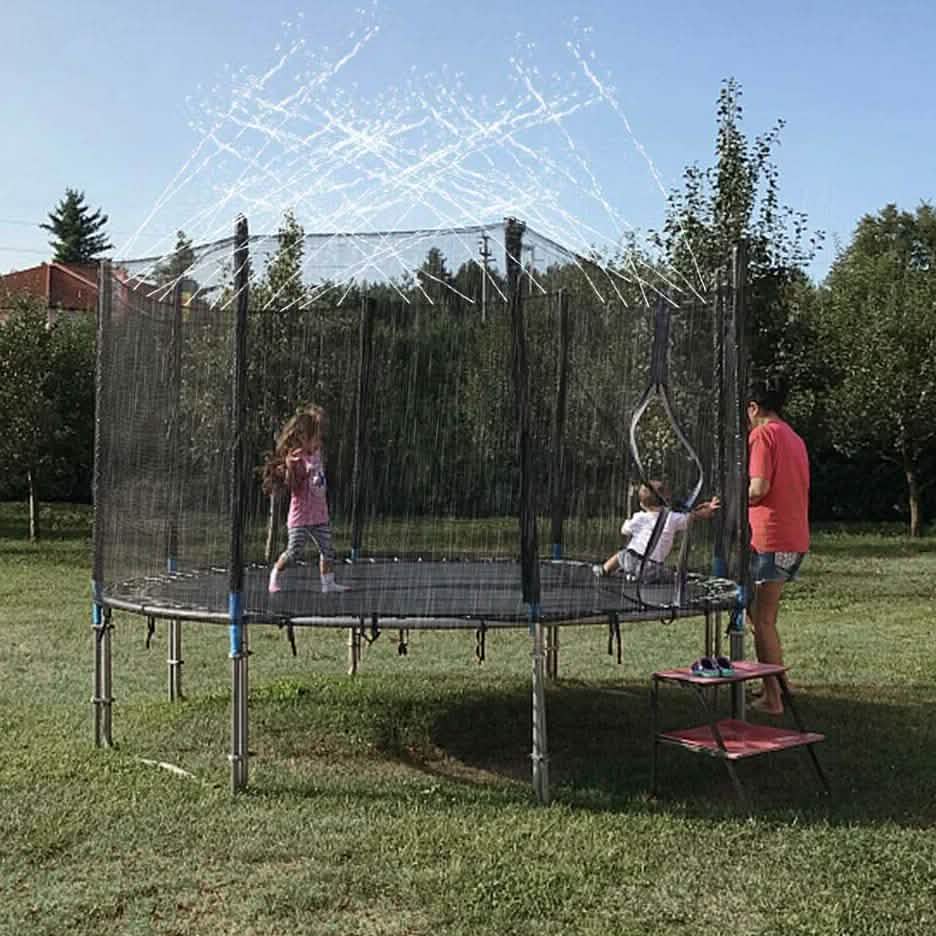 Water Sprinkler Pipe for Outdoor Water Park Trampoline Sports & Outdoors - DailySale