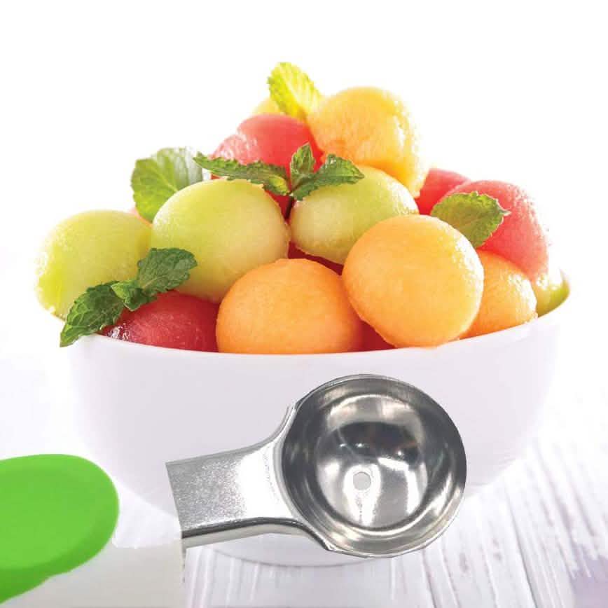 Watermelon Slicer and Bonus Melon Baller Kitchen Essentials - DailySale