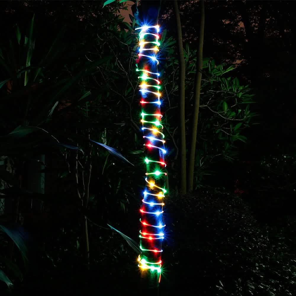 Waterproof 75.5FT 200LED Colorful Rope String Fairy Lights Outdoor Lighting - DailySale