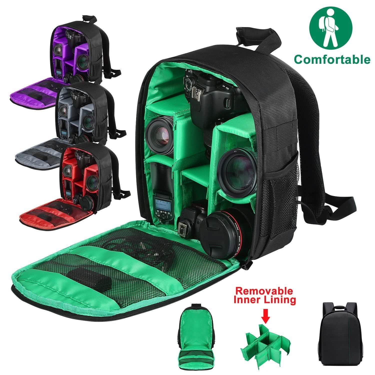 Waterproof Camera Backpack Shockproof Protection Bags & Travel - DailySale