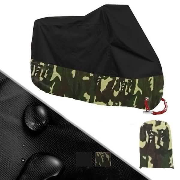 Waterproof Dustproof Motorcycle Bicycle Bike Cover Sports & Outdoors Camo M - DailySale