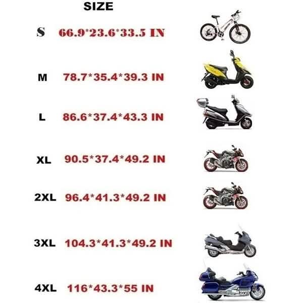Waterproof Dustproof Motorcycle Bicycle Bike Cover Sports & Outdoors - DailySale