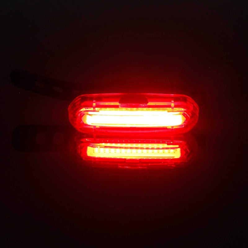 Waterproof USB Rechargeable LED Bicycle Tail Warning Lamp Sports & Outdoors - DailySale