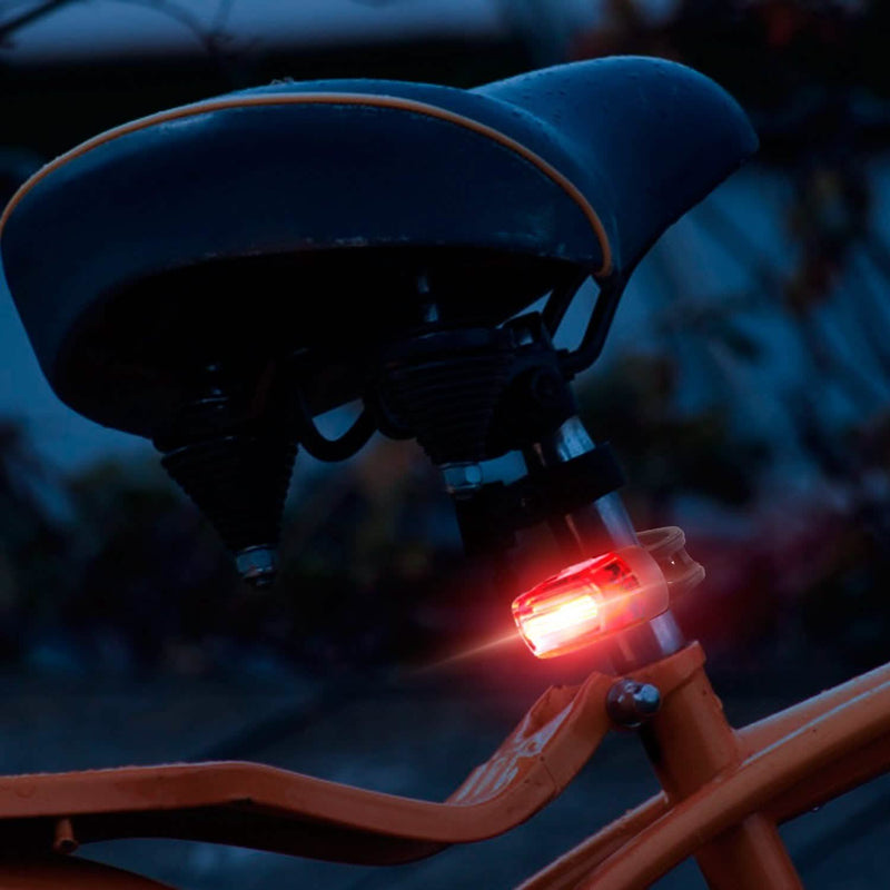 Waterproof USB Rechargeable LED Bicycle Tail Warning Lamp Sports & Outdoors - DailySale