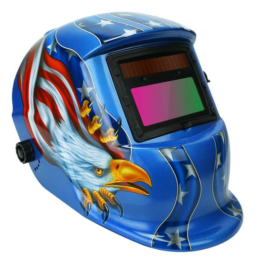 Welding Helmet Solar Powered Auto Darkening Hood with Adjustable Wide Shade Everything Else - DailySale