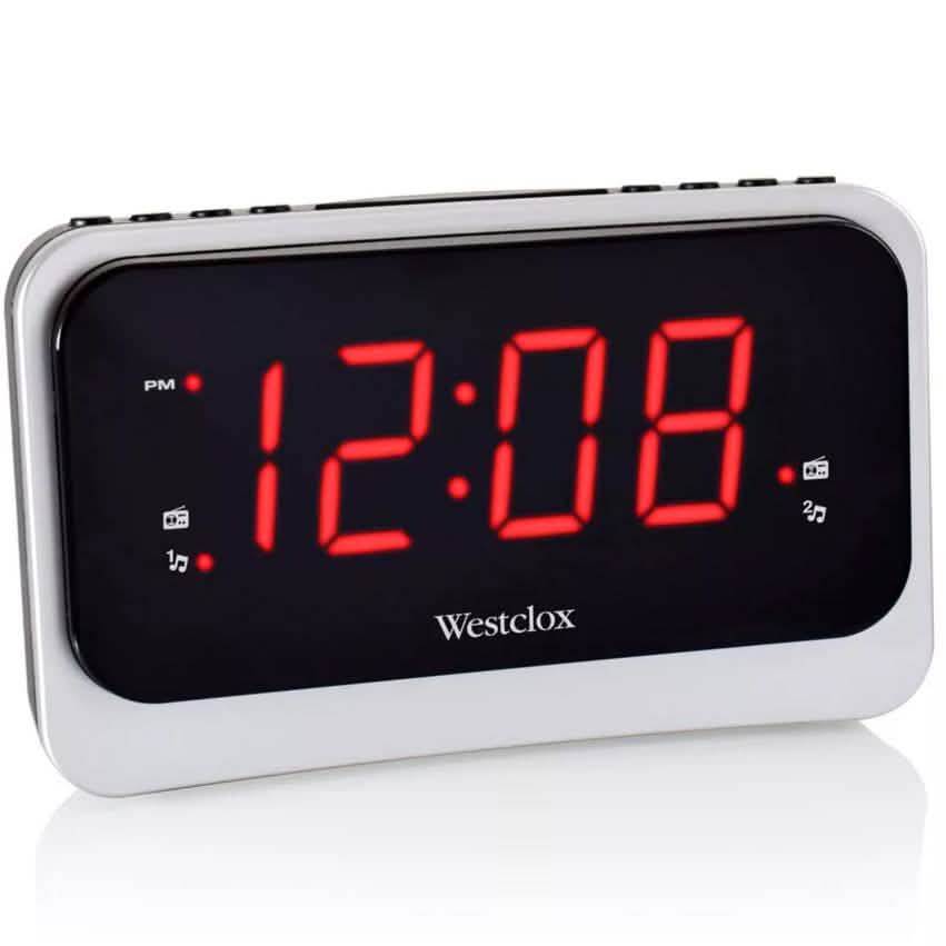 Westclox Nature Sounds Clock Radio With USB Charging Household Appliances - DailySale