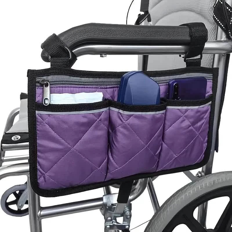 Wheelchair Armrest Organizer Bag Bags & Travel - DailySale