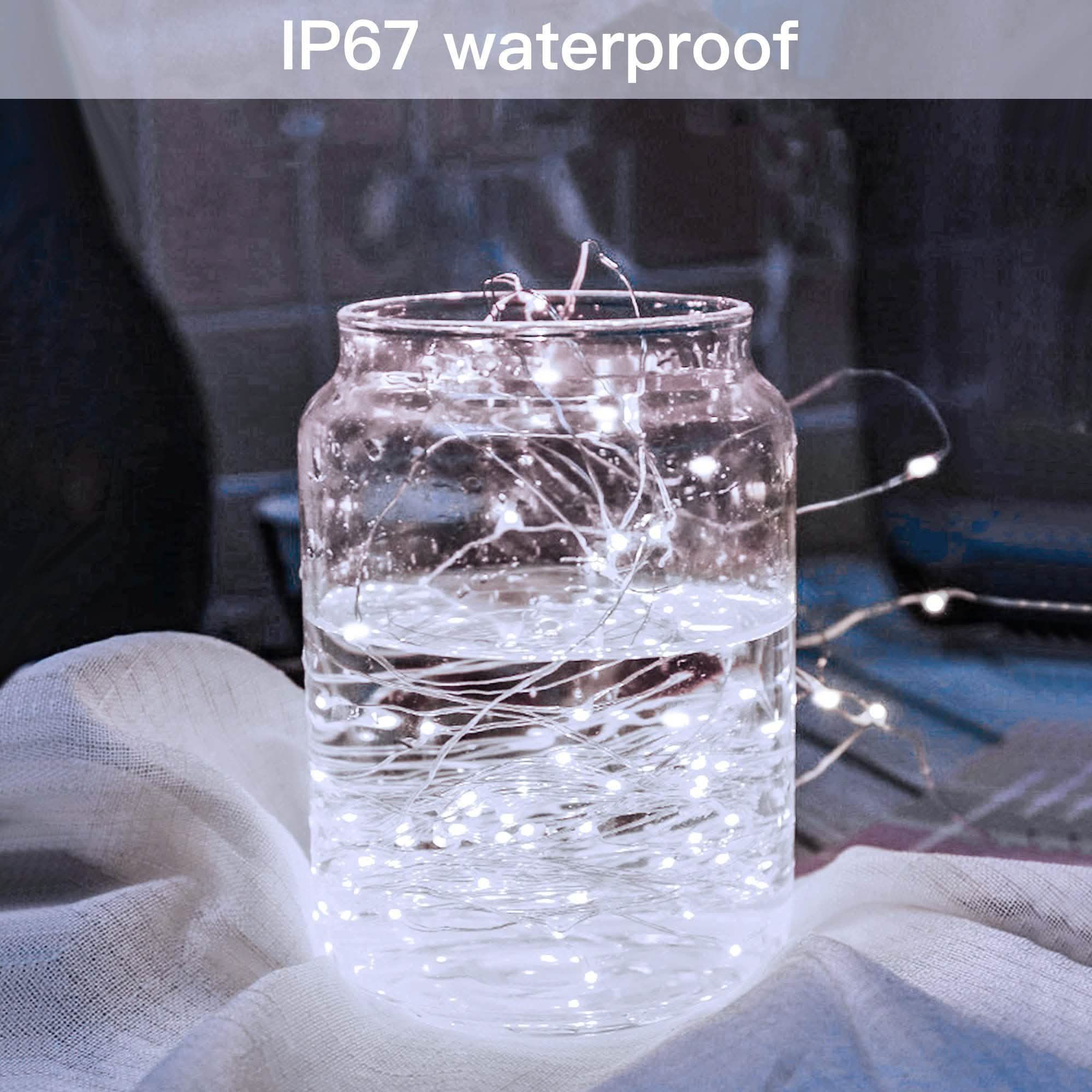 White USB Remote Control 3x3M 300LED String Lights Waterproof Lighting & Decor - DailySale