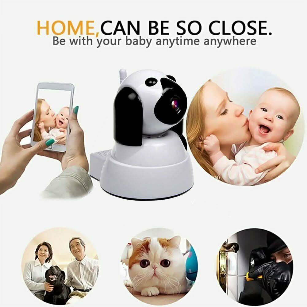 WiFi IP Camera 720P HD Wireless Camera with Motion Detection Two-Way Audio Night Vision Baby - DailySale