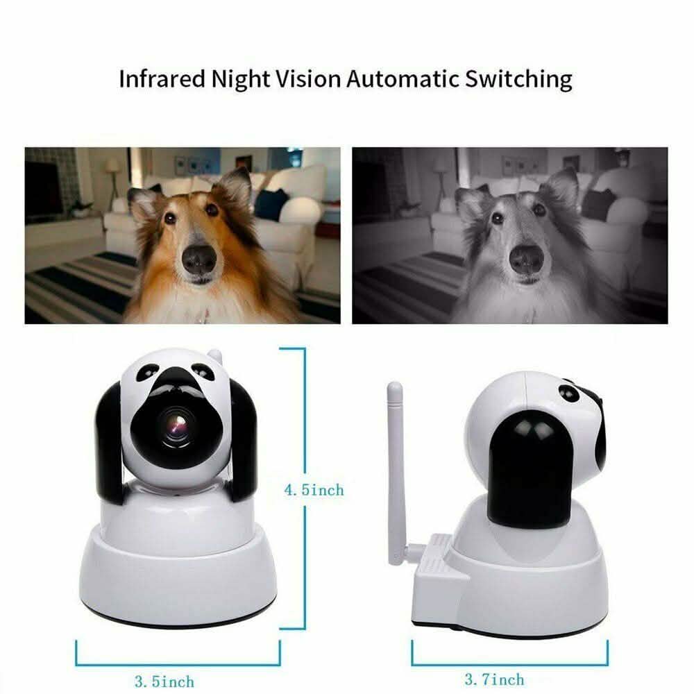 WiFi IP Camera 720P HD Wireless Camera with Motion Detection Two-Way Audio Night Vision Baby - DailySale