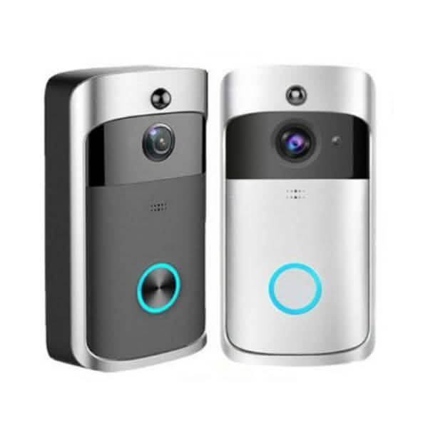 WiFi Wireless Video Doorbell Two-Way Talk Smart PIR Door Bell Security Camera HD Cameras & Drones - DailySale