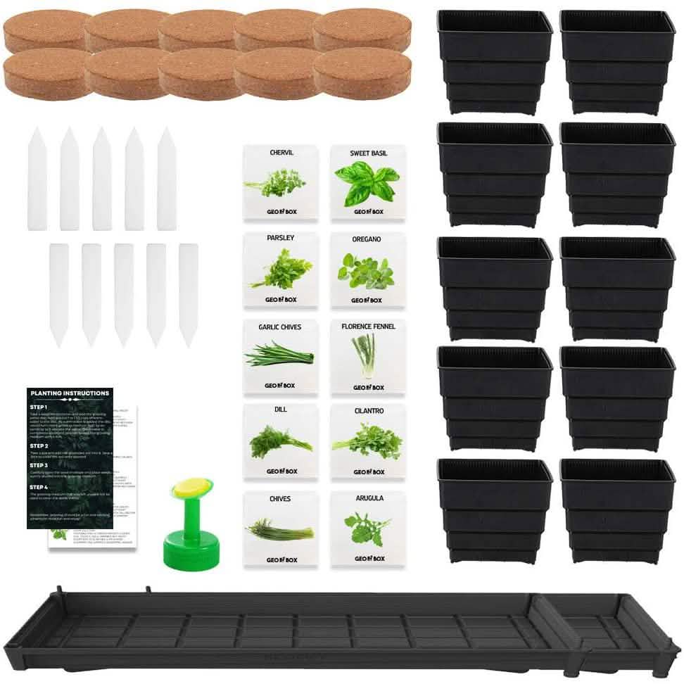 Windowsill Garden Herb Kit Garden & Patio - DailySale