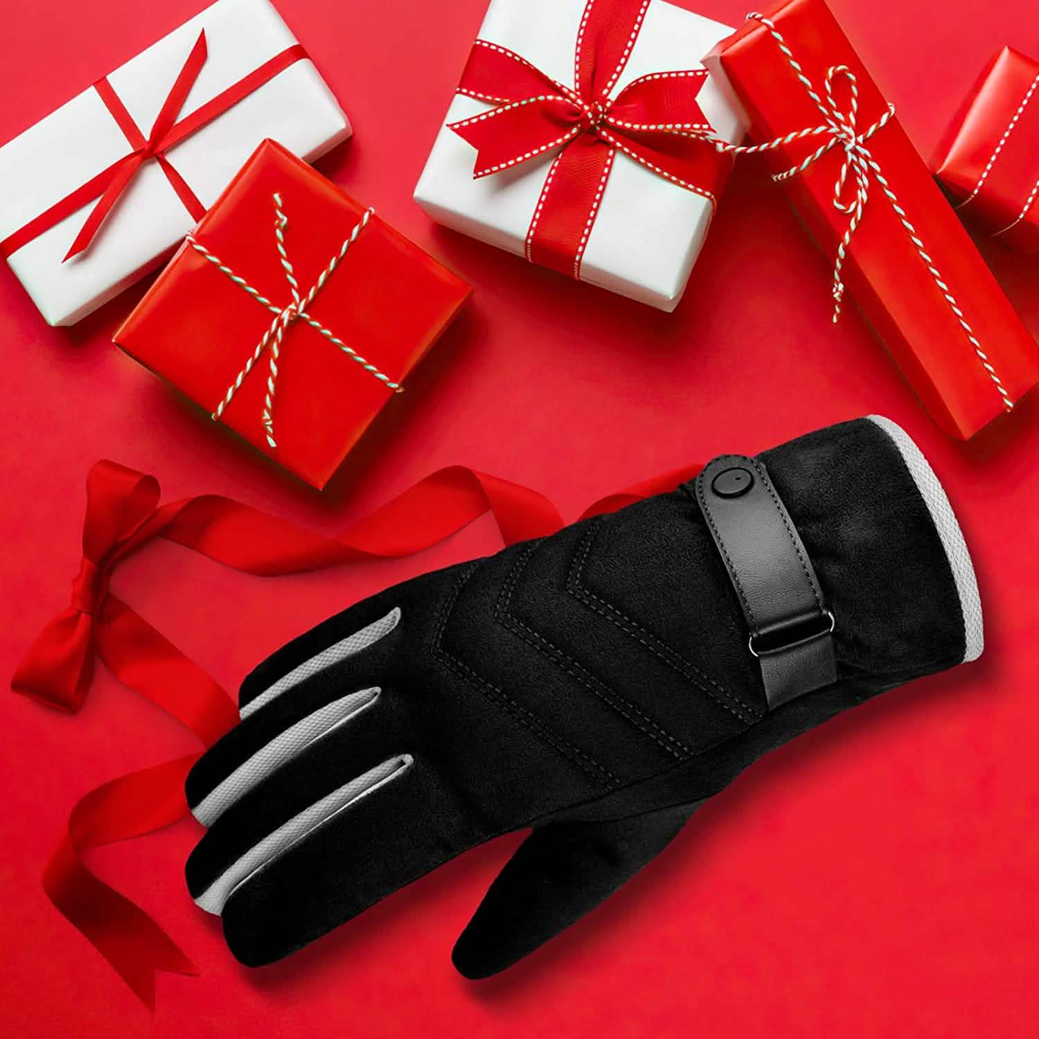 Windproof Thermal Gloves for Cold Weather Anti-Slip Gloves Sports & Outdoors - DailySale