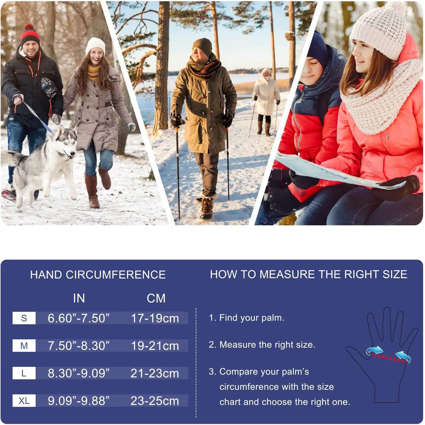 Winter Men's and Women's Touch Screen Gloves Women's Shoes & Accessories - DailySale