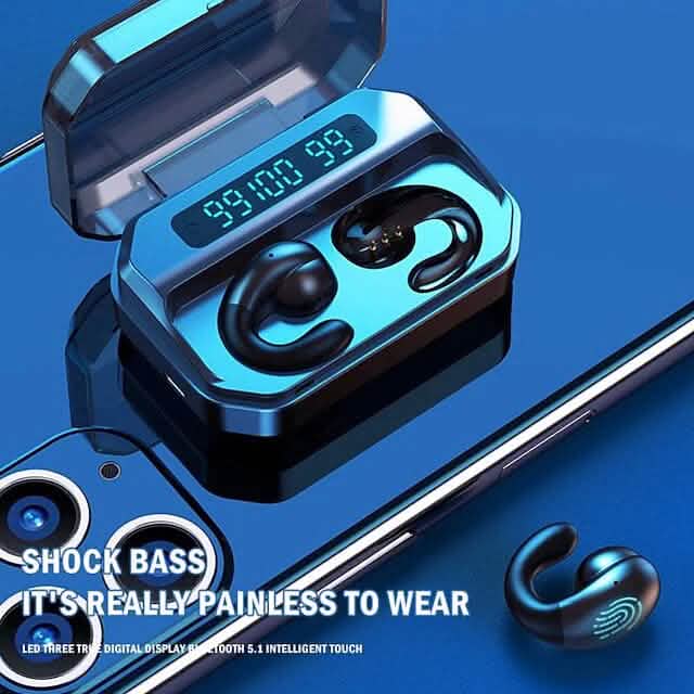 Wireless Bluetooth 5.0 Headphones Sports Ear Clips Headphones - DailySale