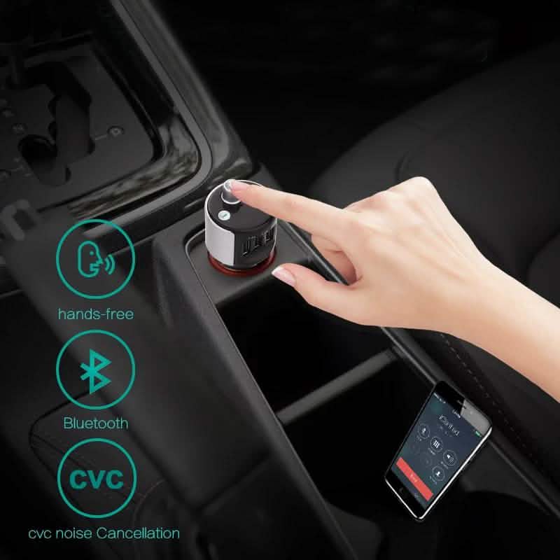 Wireless Bluetooth FM Transmitter Car Kit Automotive - DailySale