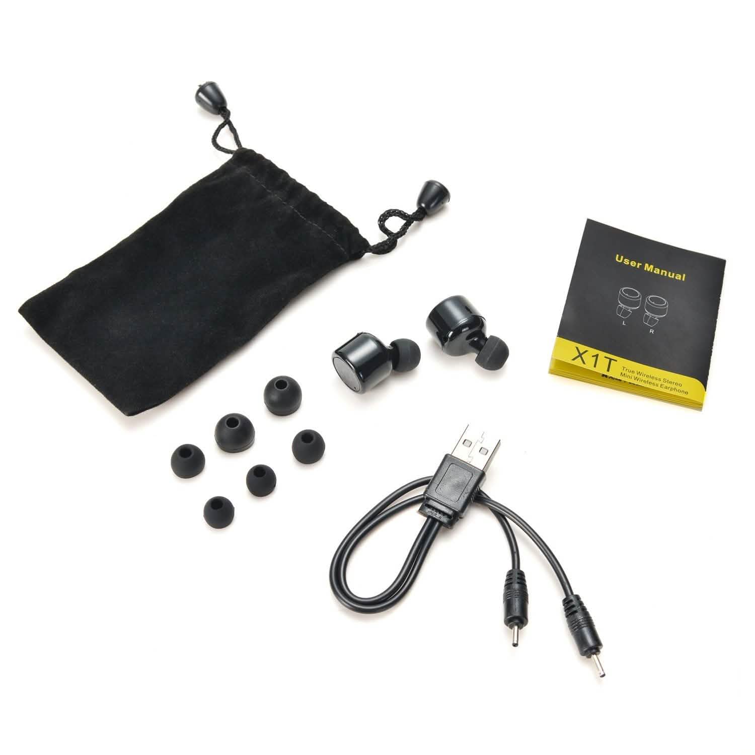 Wireless Bluetooth Mini Earbuds Stereo Earphone Headphones Twins Headset Headphones - DailySale