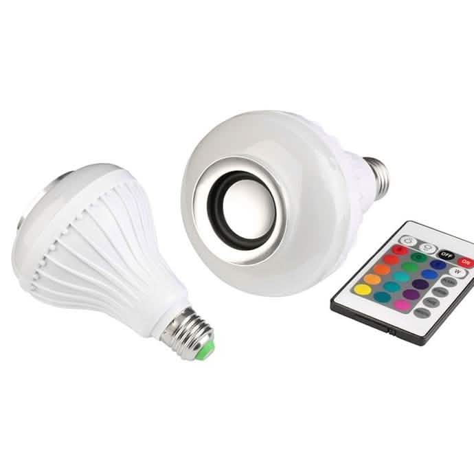 Wireless Bluetooth Multi-Color Light Bulb Speaker Home Essentials - DailySale