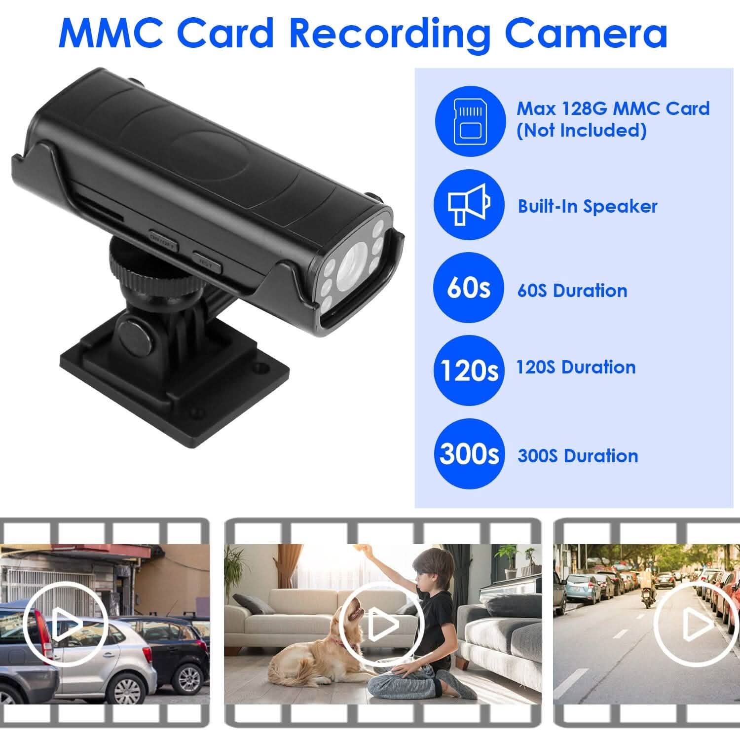 Wireless Camera Reverse Hitch Guide with Flexible Adhesive Base Automotive - DailySale