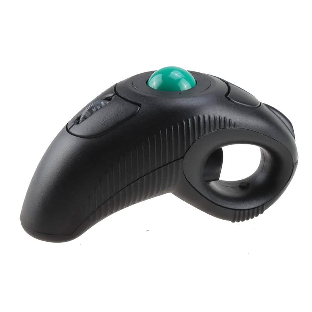 Wireless Finger HandHeld USB Mouse Mice Trackball Mouse with Laser Pointer Computer Accessories - DailySale