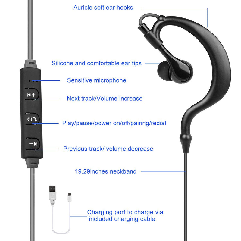 Wireless Headsets v4.1 Sport In-Ear Stereo Headphones Headphones & Audio - DailySale