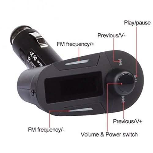 Wireless MP3 Player and FM Transmitter Modulator Auto Accessories - DailySale