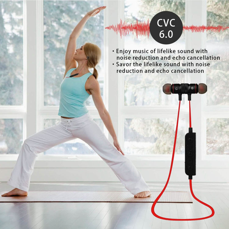 Wireless Smart Sports Stereo Earbuds Headphones & Audio - DailySale