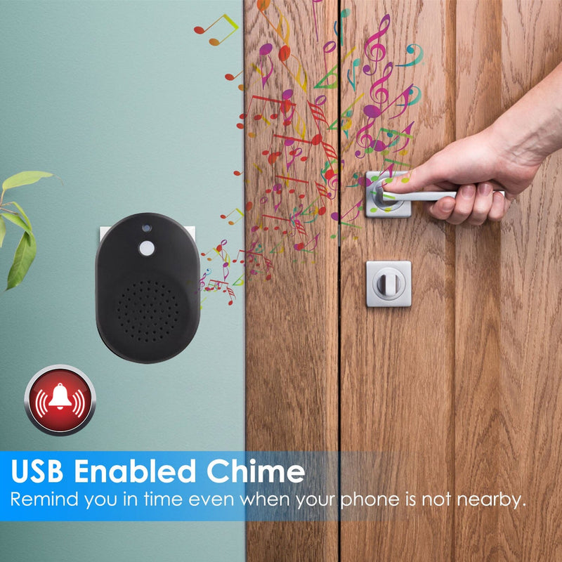 Wireless Smart Wi-Fi Video Doorbell Smart Home & Security - DailySale