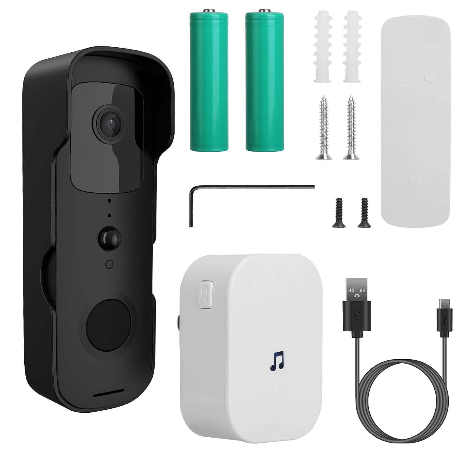 Wireless Smart WIFI Video Doorbell Two Way Audio Smart Home & Security - DailySale