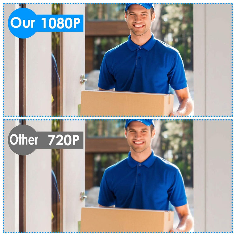Wireless Smart WIFI Video Doorbell Two Way Audio Smart Home & Security - DailySale