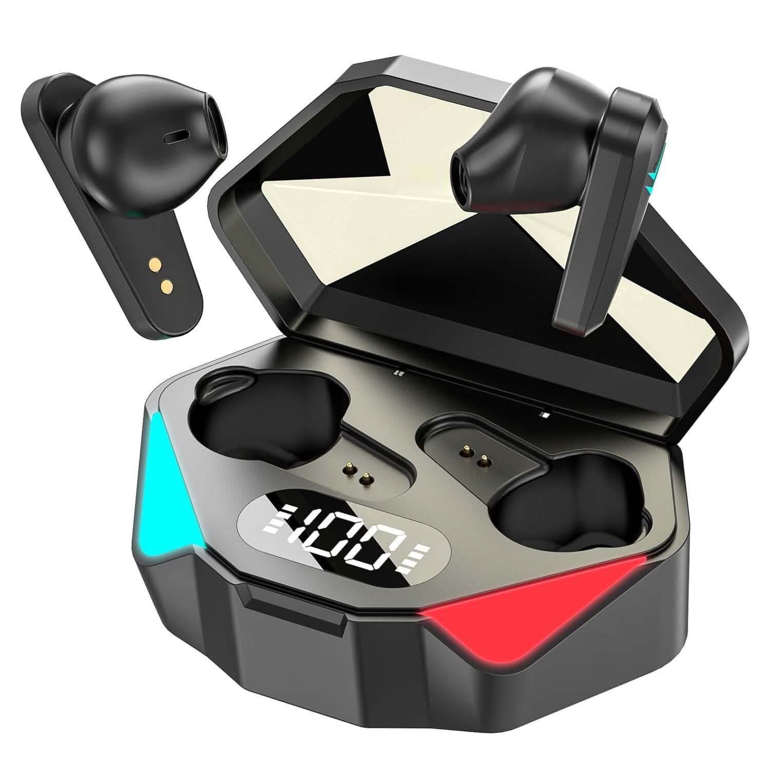 Wireless TWS 5.0 In-Ear Headphone Headset with Charging Case Low Latency Game Mode Headphones - DailySale