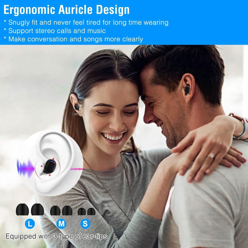 Wireless V5.3 TWS Earbuds In-Ear Stereo Headset Headphones - DailySale