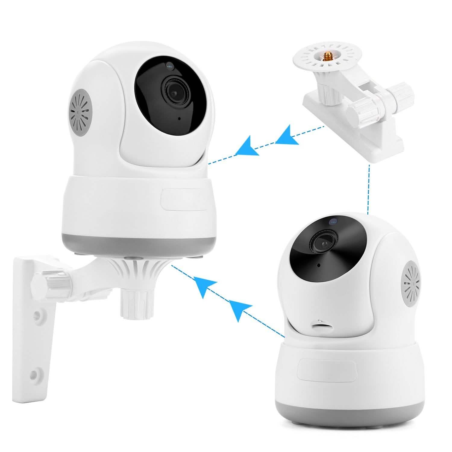 Wireless WIFI Pan Tilt HD Security Network Indoor CCTV IP Camera Night Vision Camera, TV & Video - DailySale