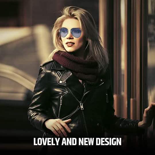 Women Aviation Sunglasses - Polycarbonate UV 400 Adjustable Legs Women's Accessories - DailySale