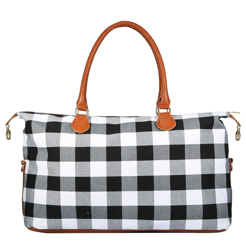 Women Duffle Bag Travel Luggage Bags & Travel White - DailySale