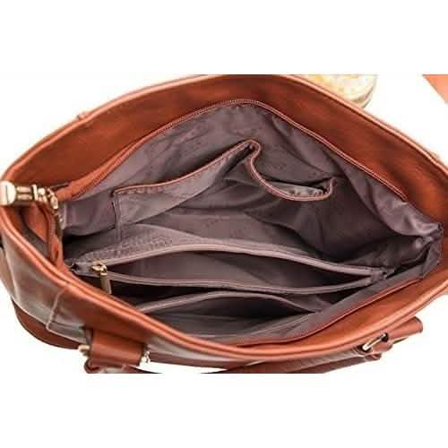 Women Fashion Genuine Leather Handbags Luxury Messenger Bags Bags & Travel - DailySale