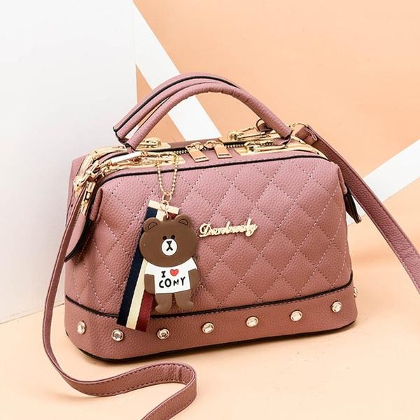 Women Leather Handbags Bag Women's Accessories Pink - DailySale