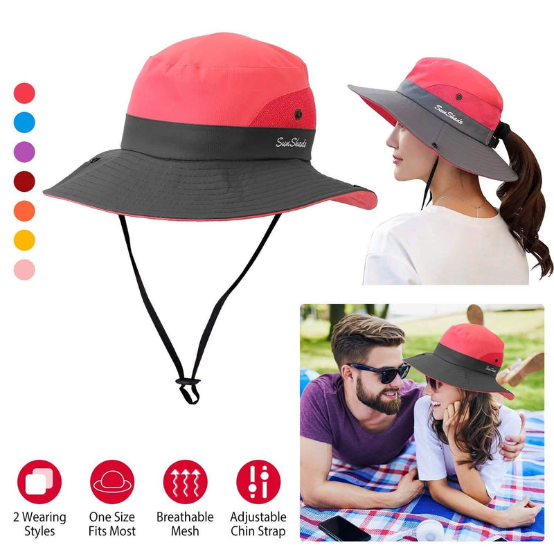 Women Summer Sun Bucket Hats Foldable Women's Shoes & Accessories - DailySale