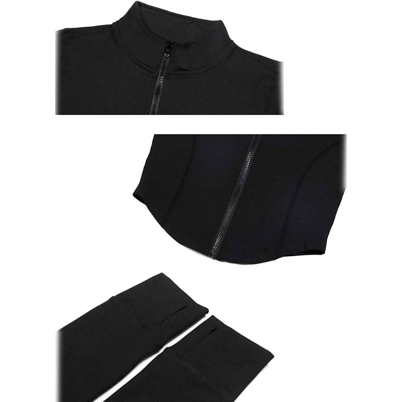 Women's Athletic Full Zip Lightweight Workout Jacket Women's Outerwear - DailySale