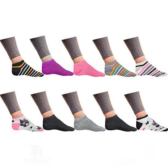 Women’s Breathable Colorful Fun No Show Low Cut Ankle Socks Women's Shoes & Accessories - DailySale