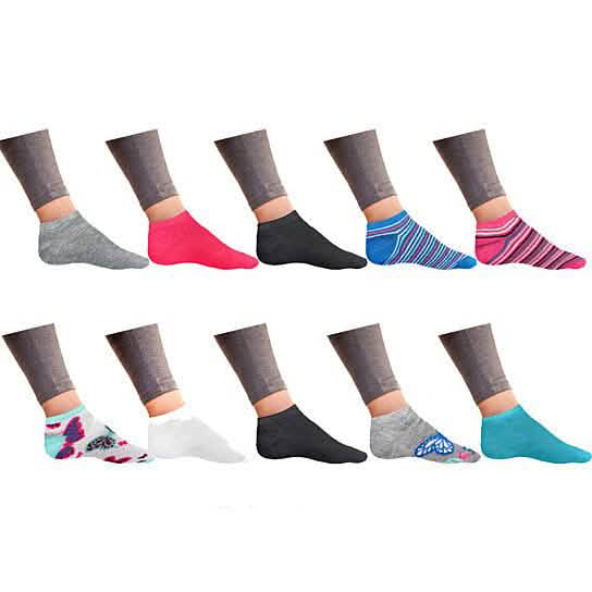 Women’s Breathable Colorful Fun No Show Low Cut Ankle Socks Women's Shoes & Accessories - DailySale