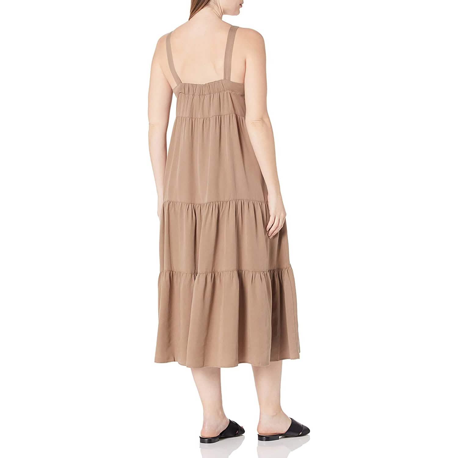 Women's Britt Tiered Maxi Tent Dress Women's Dresses - DailySale