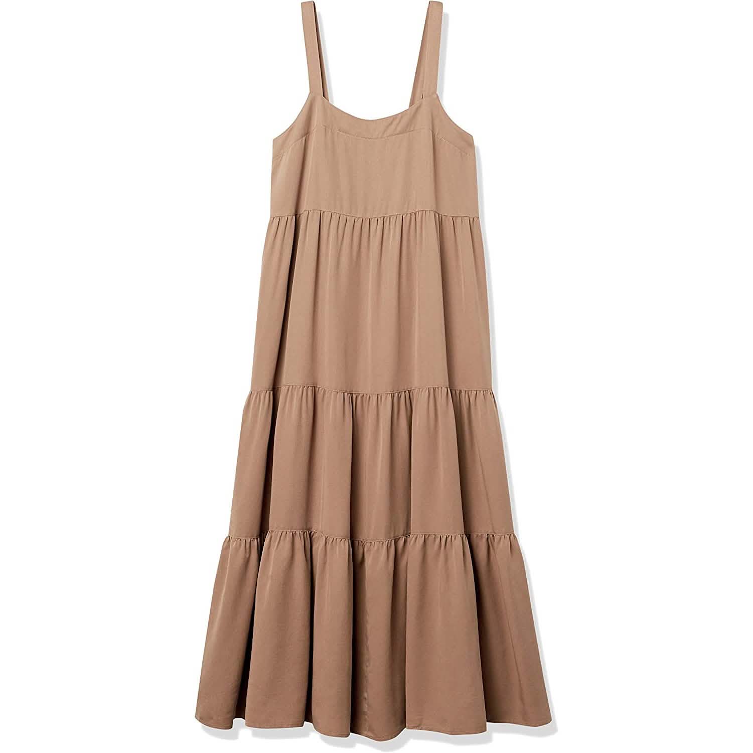 Women's Britt Tiered Maxi Tent Dress Women's Dresses - DailySale