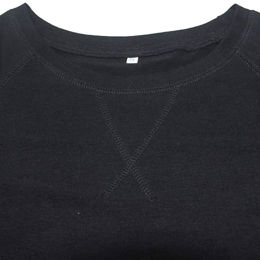 Womens Casual Tunic Tops Short Sleeve Crewneck Side Split Color Block T-Shirt Women's Clothing - DailySale