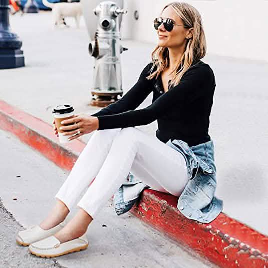 Women's Comfortable Leather Loafers Women's Shoes & Accessories - DailySale