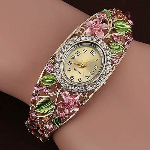 Women's Crystal Bracelet Wrist Watch Women's Shoes & Accessories - DailySale