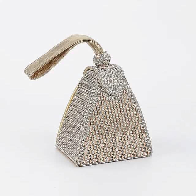 Women's Evening Crystal Bag Bags & Travel Gold - DailySale